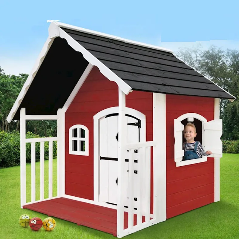 شاليه للأطفال في الهواء الطلق، بيت شجرة، مقاوم للمطر، حماية من الشمس، ملاهي، غرفة لعب الأطفال #2