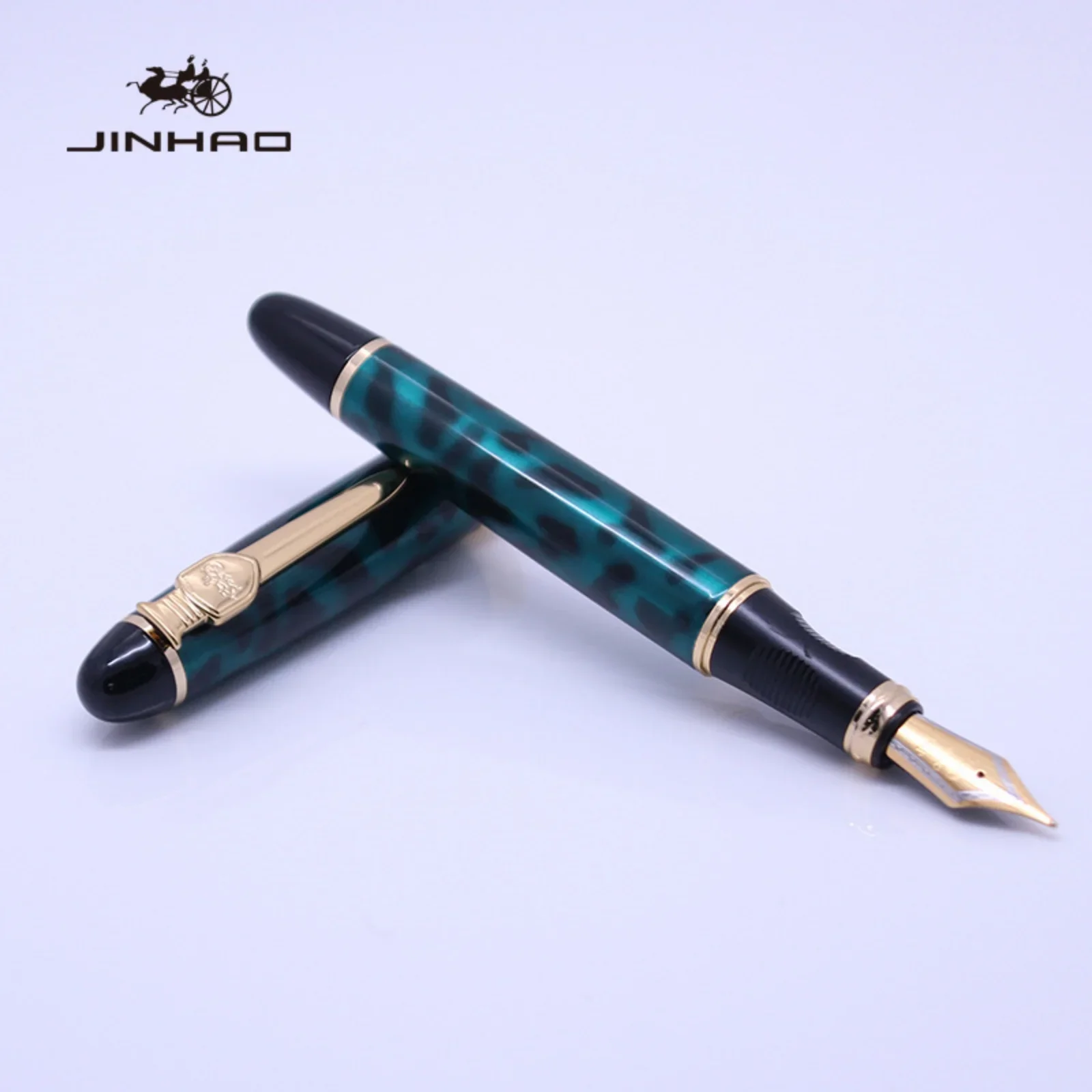 JINHAO X450 Classics M Nib Metal Fountain Pen Luxury School Office Stationery Luxury Writing Cute Pens Gift