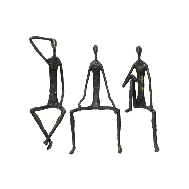 

Minimalist modern abstract character sculpture decoration, living room home creative craftsmanship decoration