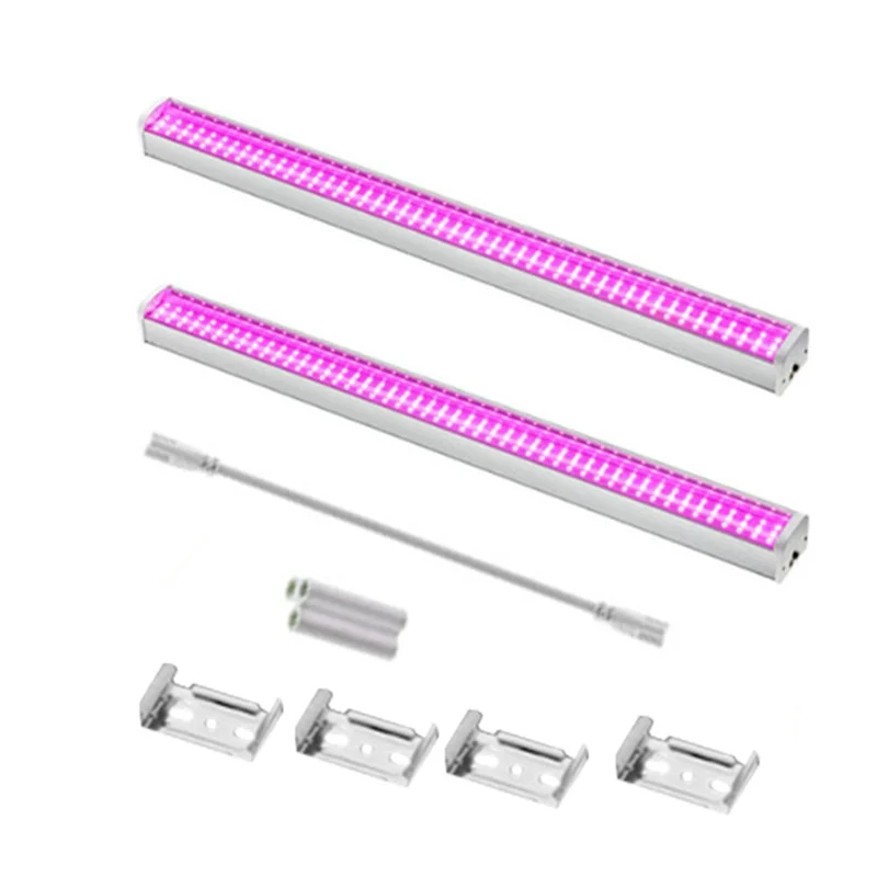 

Стильные-2 шт. светодиодные лампы для выращивания растений, светильники для комнатных растений, 25 Вт, светильники для растений для запуска семян, вилка европейского стандарта