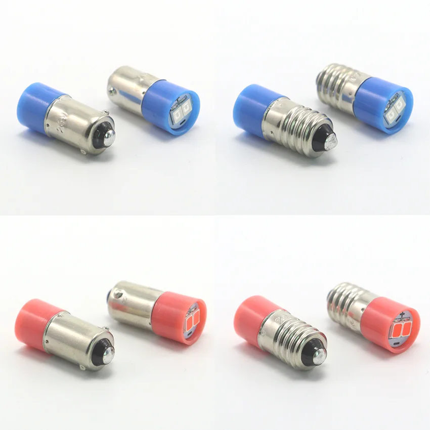 led t10 BA9S And E10 Led 220v Indicator Bulbs for Automotive Lighting 6.3V 12V 24V 48V 60V 110V - view 6
