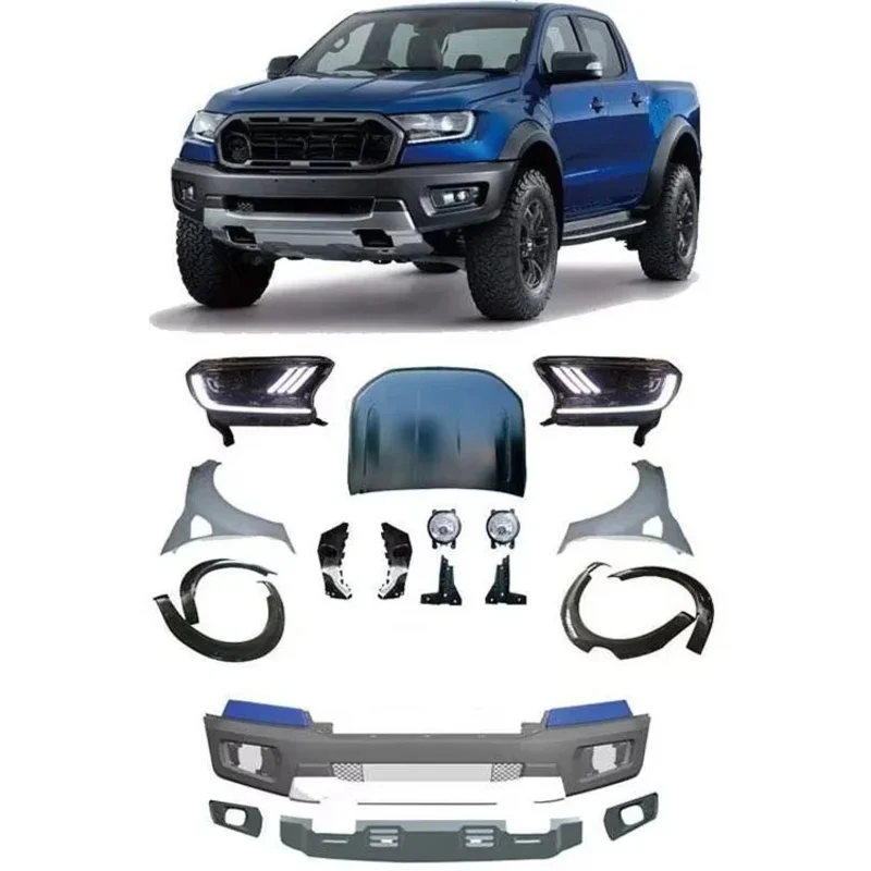 

Hot Sale Body Kit Including Head Light Bumper Grille Year 2016 Upgraded for Ranger