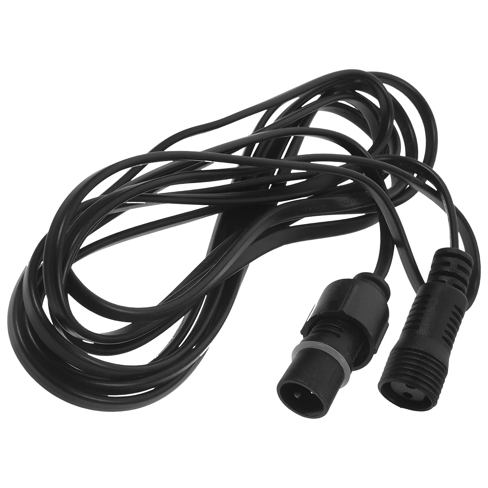 Extension Cord Splice Kits Extended Outdoor Light String Cords 2 Pin Cable Christmas Lights Black Plastic