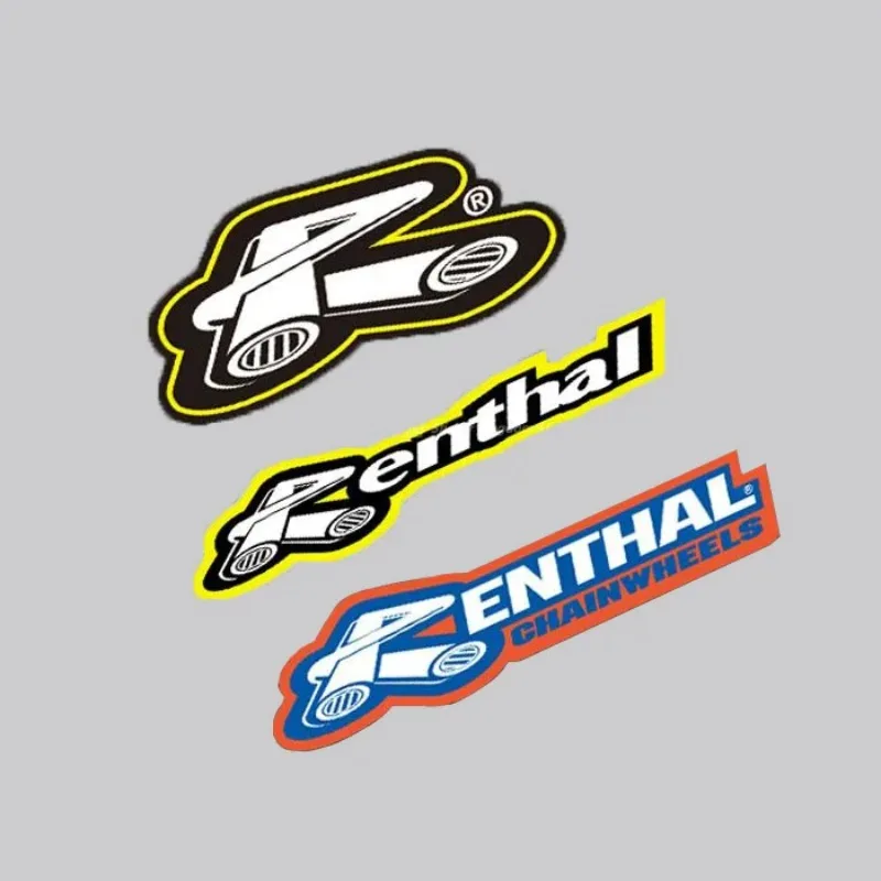 Waterproof Motorcycle Off-road Stickers, 3 Styles Available (Black/Yellow/Orange), Decals for Motorcycle & Bicycle
