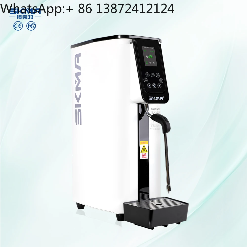 

Wholesale Electric Milk Bubble Steamer Coffee Milk Steamer Stainless Steel Automatic Milk Tea Machine Heating Steam Engine