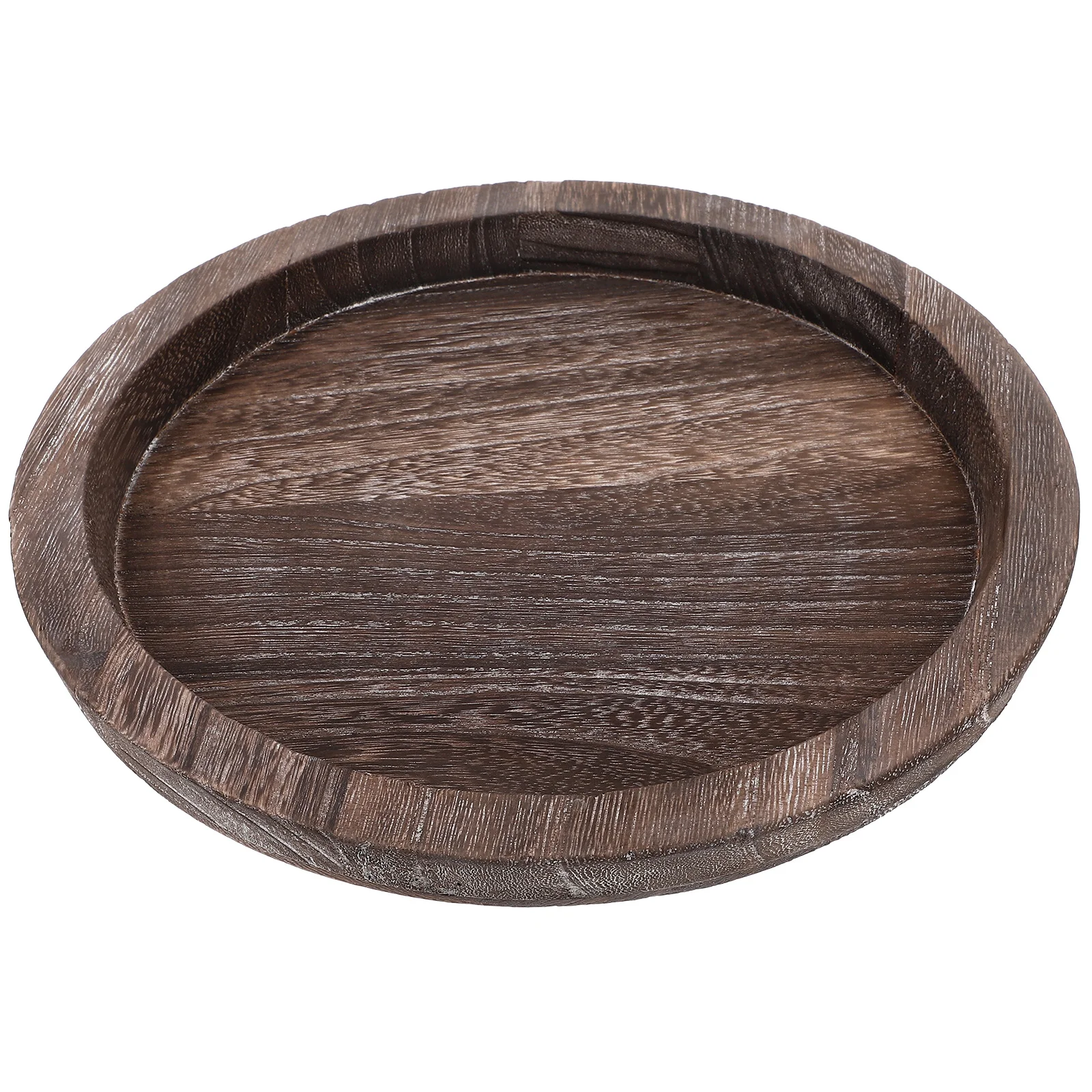 Tray Dinner Decor Container Creative Holder Decoration Japanese-style Props Wooden Candlesticks