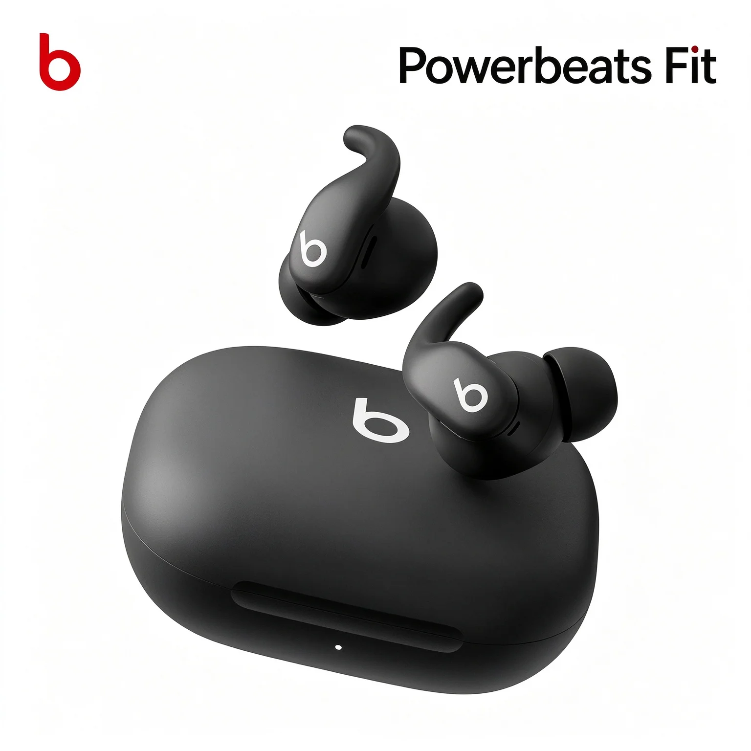 Beats Powerbeats Fit Wireless Noise Cancelling Earbuds, Balanced Powerful Audio, Comfort Fit for All-Day Sports and Travel