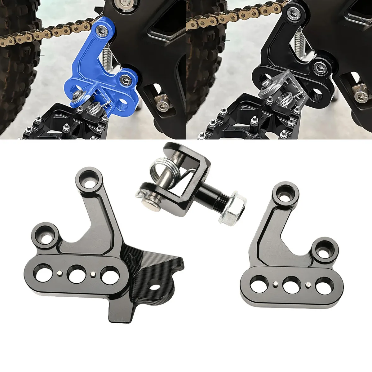 

For Segway X160 X260 For Surron Light Bee X & S Electric Motocross Foot Pegs Fixing Bracket Rests Pedal Mount Support Bracket