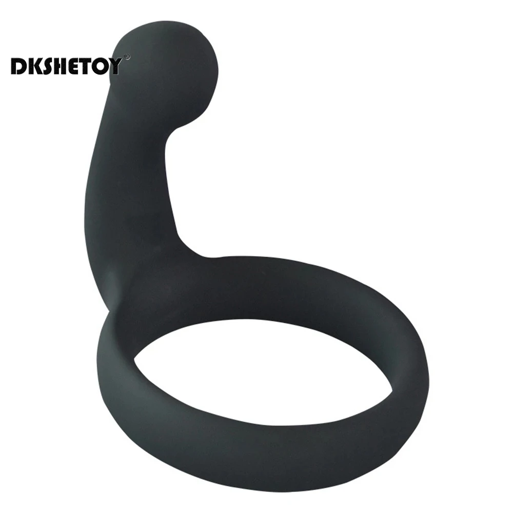 Prostate Massage Penis Ring Sex Toys for Men Delay Ejaculation Long Lasting Sperm cockrings Silicone sleeve cock for adults 18+