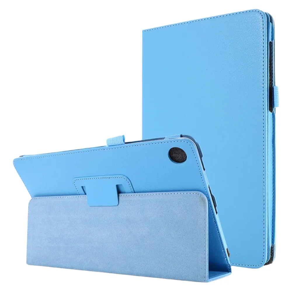 Etui z magnetycznym zamknięciem, wykonane ze skóry PU, do Samsung Galaxy Tab A8 2021, model Tab A8 10,5 cala, SM-X200, SM-X205 – ochronne etui z funkcją podstawki. — zdjęcie produktu 7