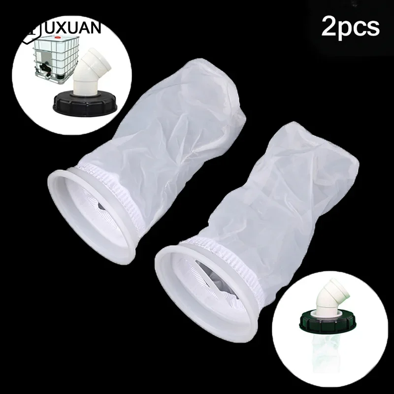 1/2Pcs IBC Nylon Mesh Filter For Rainwater Tanks Replacement Washable Filter For DN75 Water Purification Gardening Accessories