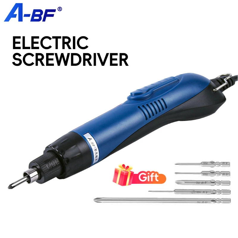 A-BF Automatic Electric Screwdriver Industrial Class 220V Direct Insertion Brushless Batch Screwdriver Large Torsion Household