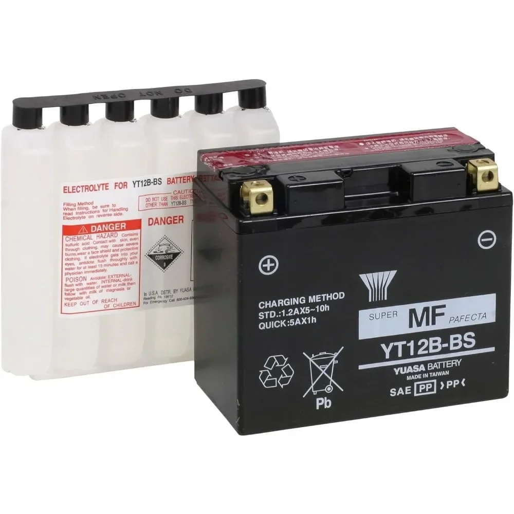 

6212B YT12B-BS Maintenance Free AGM Battery with Acid pack