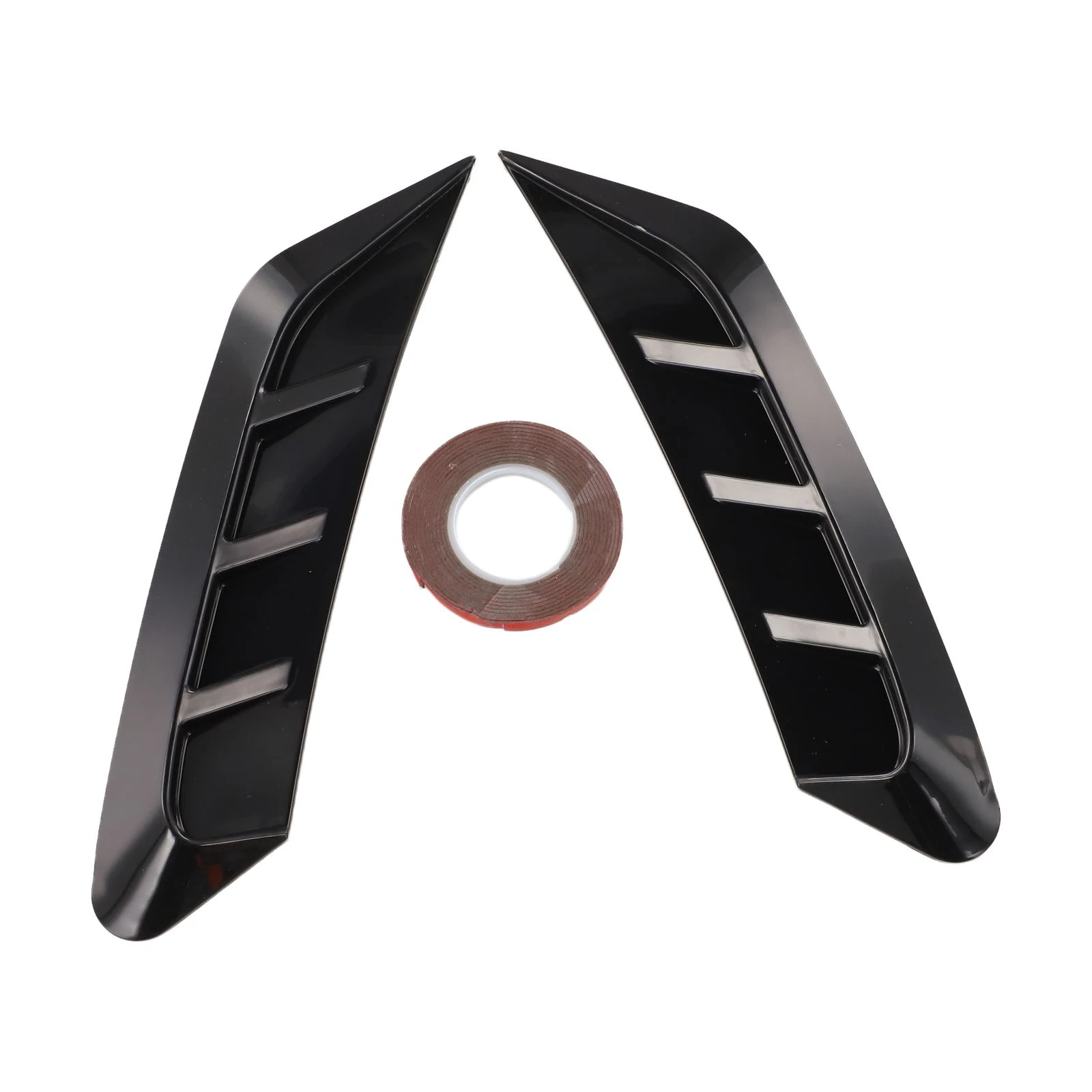 Easy Installation Car Stickers Automobiles Gloss Black Eyebrow Stickers Stylish Enhancement for versatile Application