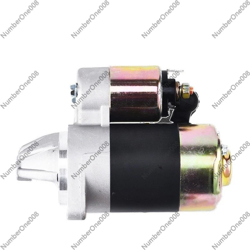 QD114A/414 12V 1.2kW Electric Starter Motor for 186F/188F/192F Air Cooled Diesel Engine, Torque Replacement for Generator Tiller