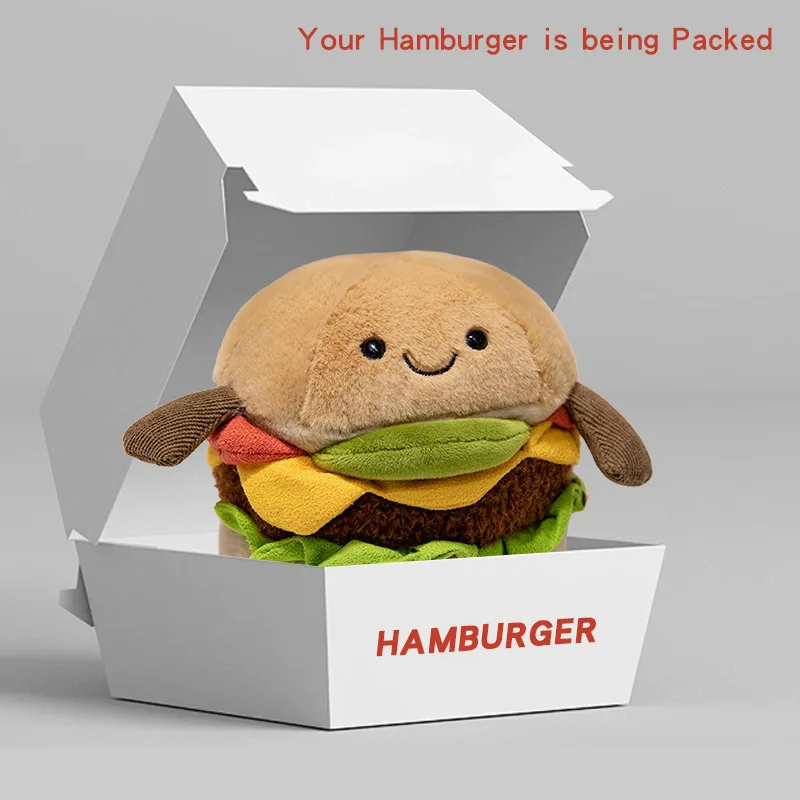 15 سنتيمتر لطيف الكرتون همبرغر تاكو ألعاب من نسيج مخملي الاطفال الإبداعية العاطفة ألعاب من نسيج مخملي لينة رقيق محشوة دمية هدايا عيد ميلاد الاطفال