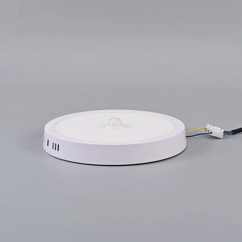 Induction Panel Ceiling Lightss Surface Mounted Infrared Microwave Radar Intelligent Ceiling Lamps Corridors Balconies Garages