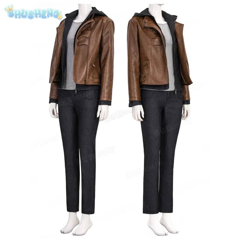 

Костюм для косплея Grace Movie Resident 9, обувь Grace Ashcroft, куртки, брюки на Хэллоуин, мужская и женская фэнтезийная форма, комплект XS-XXXL