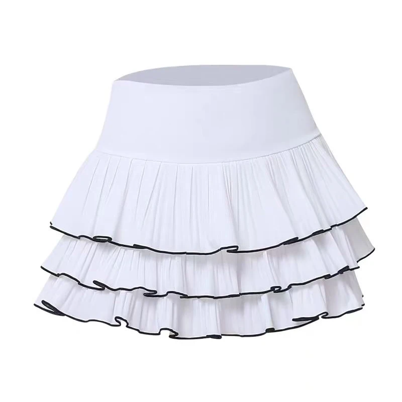 

Golf Shorts Inner Short Skirt Summer New Women's Outdoor Quick drying Sports Three layer Skirt Fashion Versatile Short Skirt