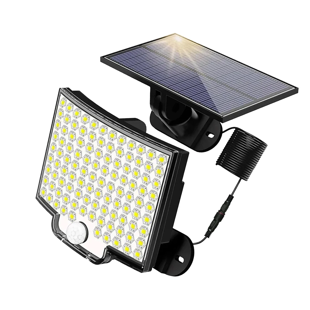 

106LEDs Solar Light Sensor Light Outdoor Wall Solar Lights Outdoor Mounted Flood Lights Garden Lawn Night Security Lighting