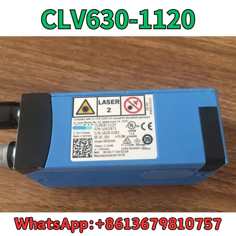 

Used CLV630-1120 sensor test OK Fast Shipping