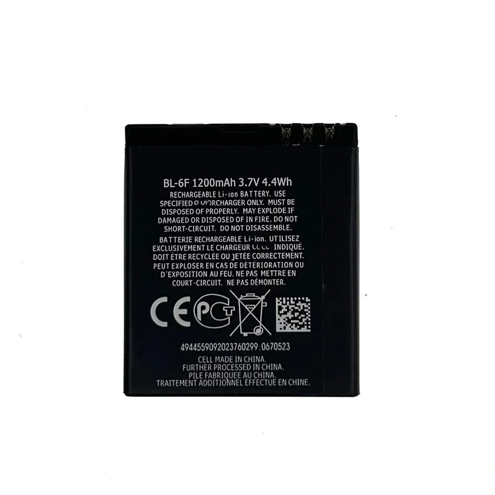 Genuine Rechargeable Battery BL-6F Battery For Nokia 6788 N78 N79 N95(8G) 6788i Battery 6F BL6F Replacement Batteria Batteries image 4