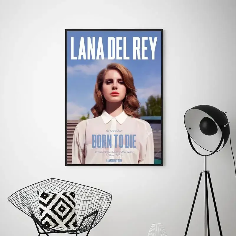 Lana album Del R-Rey singer POSTER Prints Wall Pictures Living Room Home Decoration Small