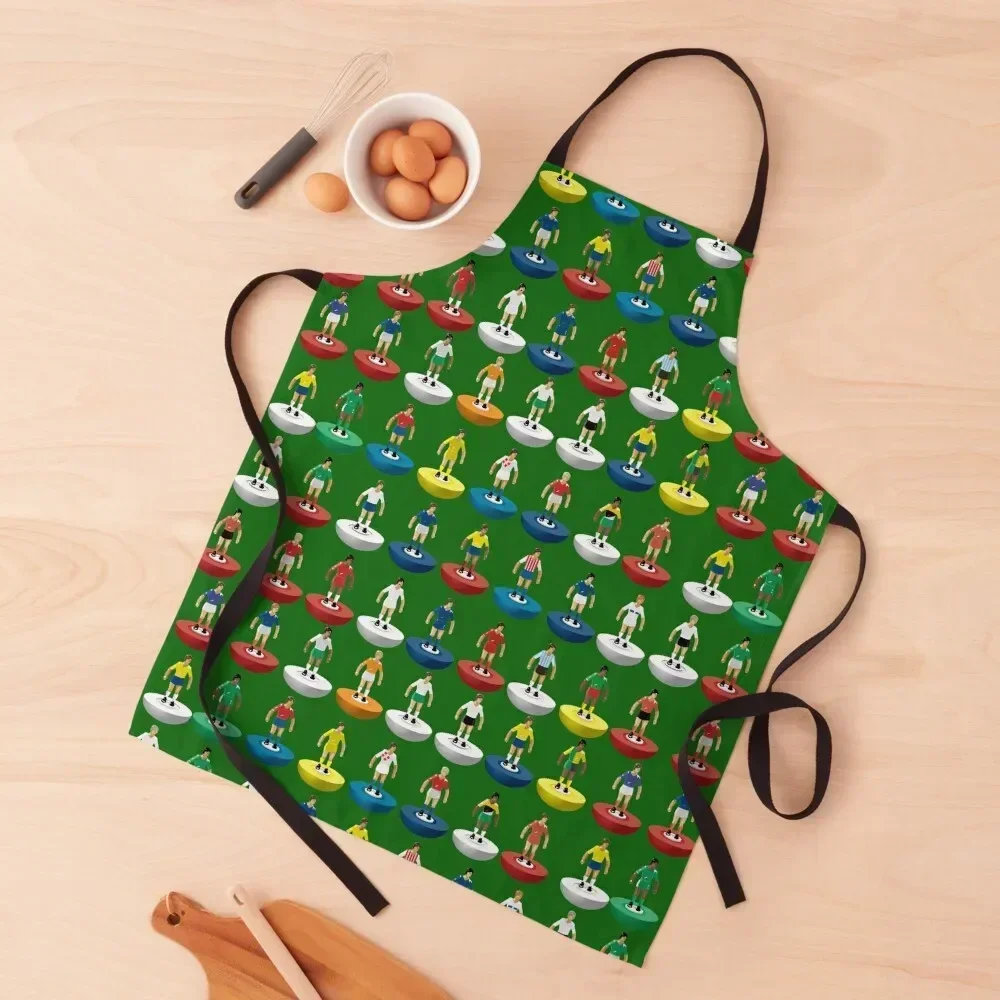 World Subbuteo players Apron Women Kitchen manicurist professional hairdressing Children'S Apron