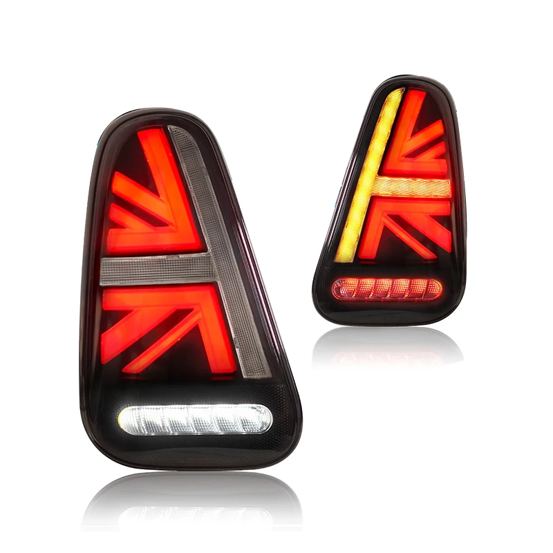 Car Taillights For MINI Coopers R50 R52 R53 2001-2007 Rear LED DRL Moving Turn Signal Brake Tail Lamps Lights