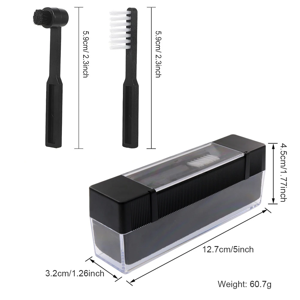 1 Set Dust Remover Brush Vinyl Record Cleaning Brush Record Cleaner Brush Record Player Accessories for Vinyl Cleaning