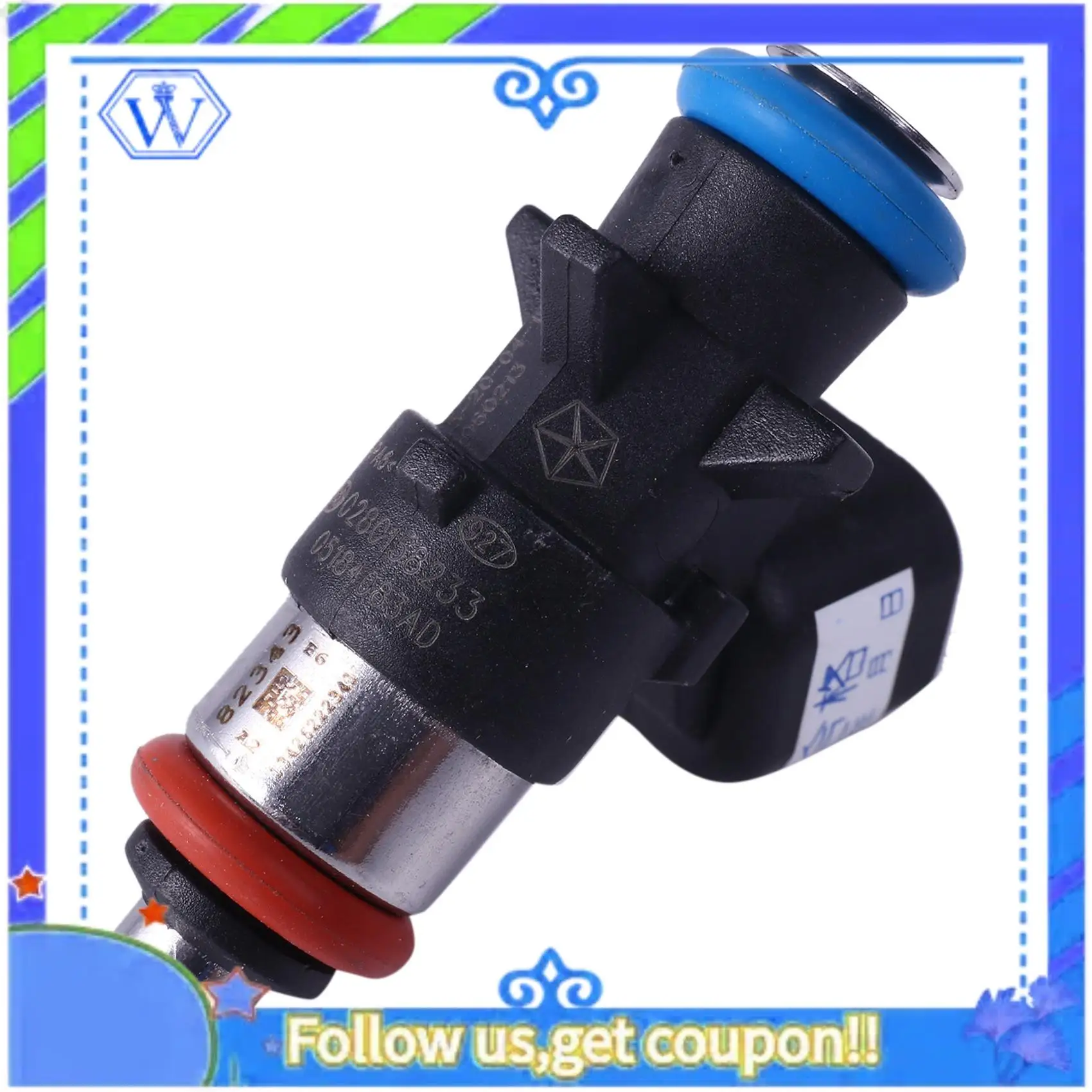 

M46K-Fuel Injector Nozzle For Dodge Chrysler For Jeep Iv Wk 3.6 0280158233