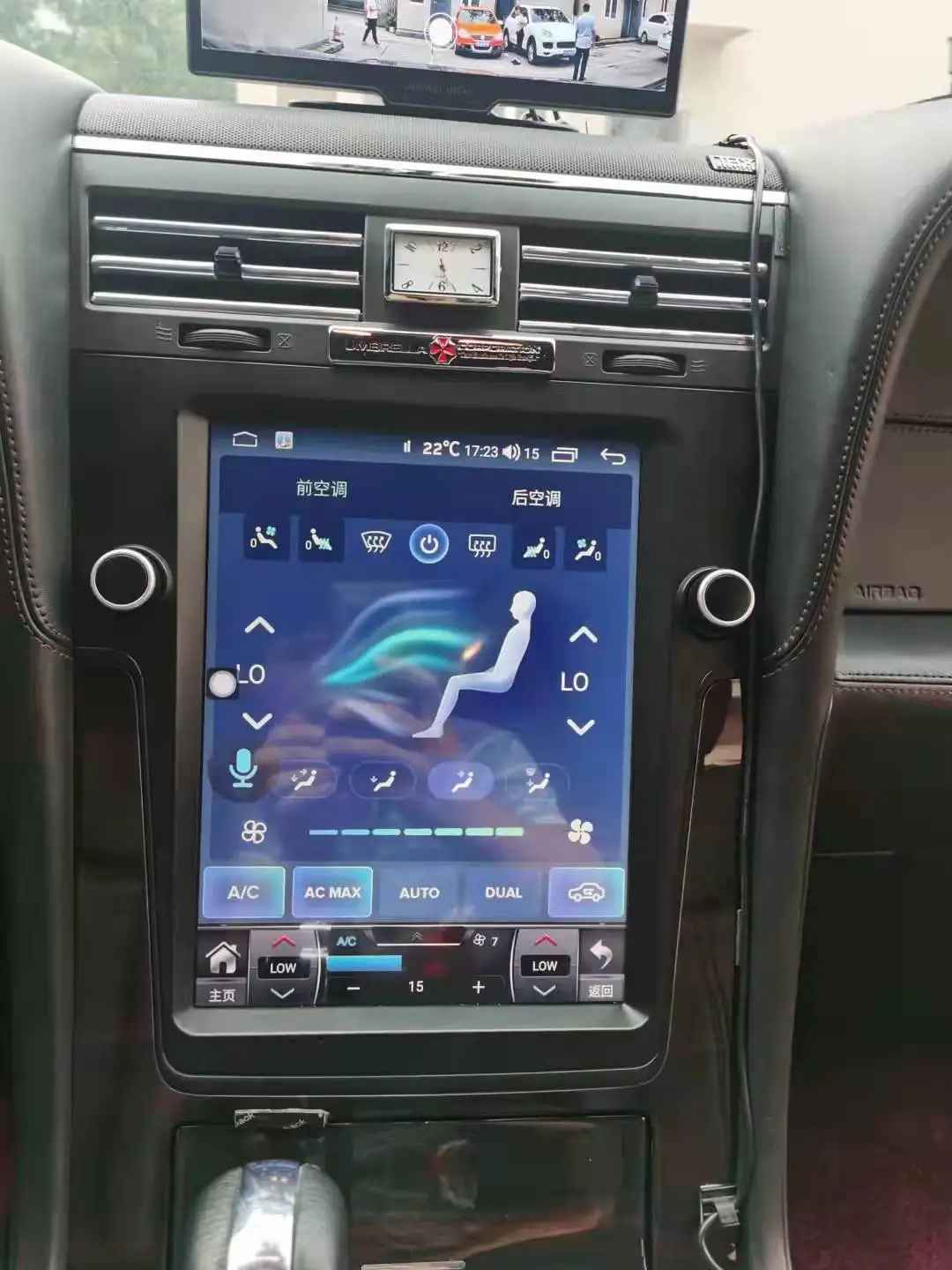 لينكولن نافيجيتور 2014-2017 Carplay 12.1 "شاشة LCD سيارة مشغل راديو الوسائط المتعددة أندرويد 14 نظام تحديد المواقع نافي وحدة رأس ستيريو السيارات
