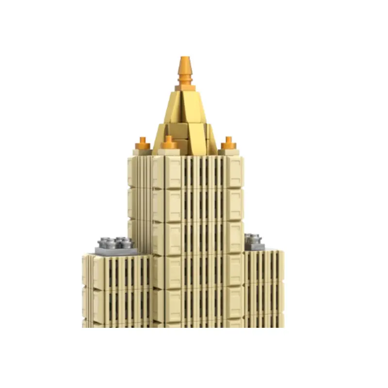 

MOC-239057 1096pcs City Building Tower Small Particle Assembly Building Block Educational Toy Model Gift Set Ornament