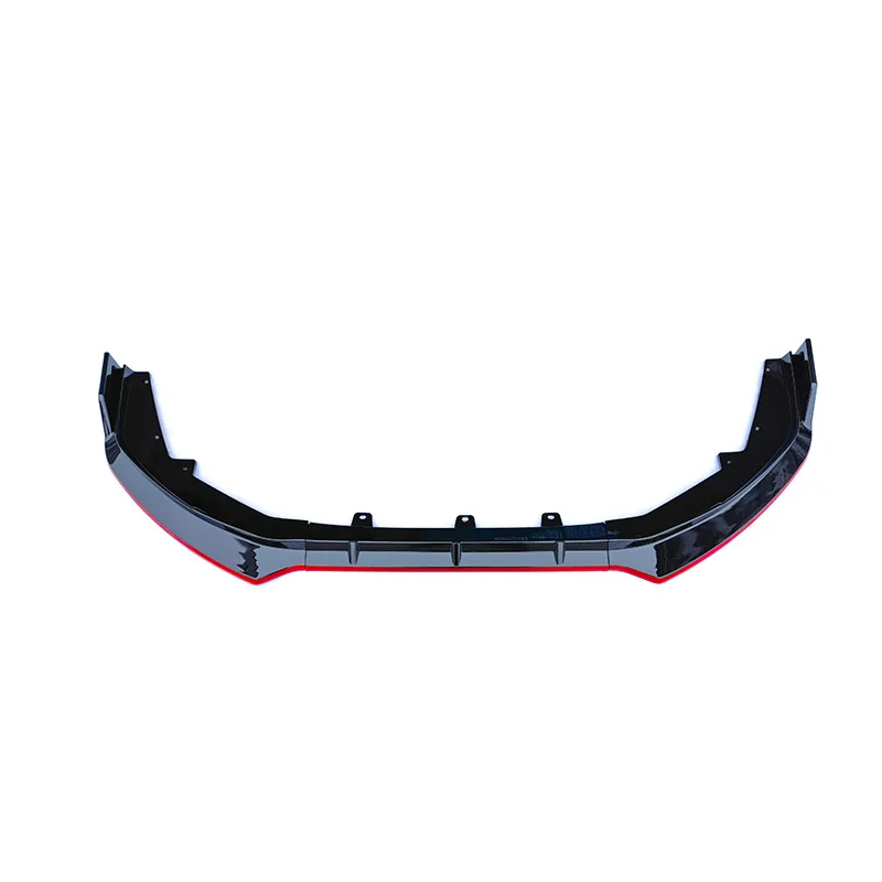 New design glossy/matte black with Redline edge front bumper diffuser For Nissan Sylphy 2020