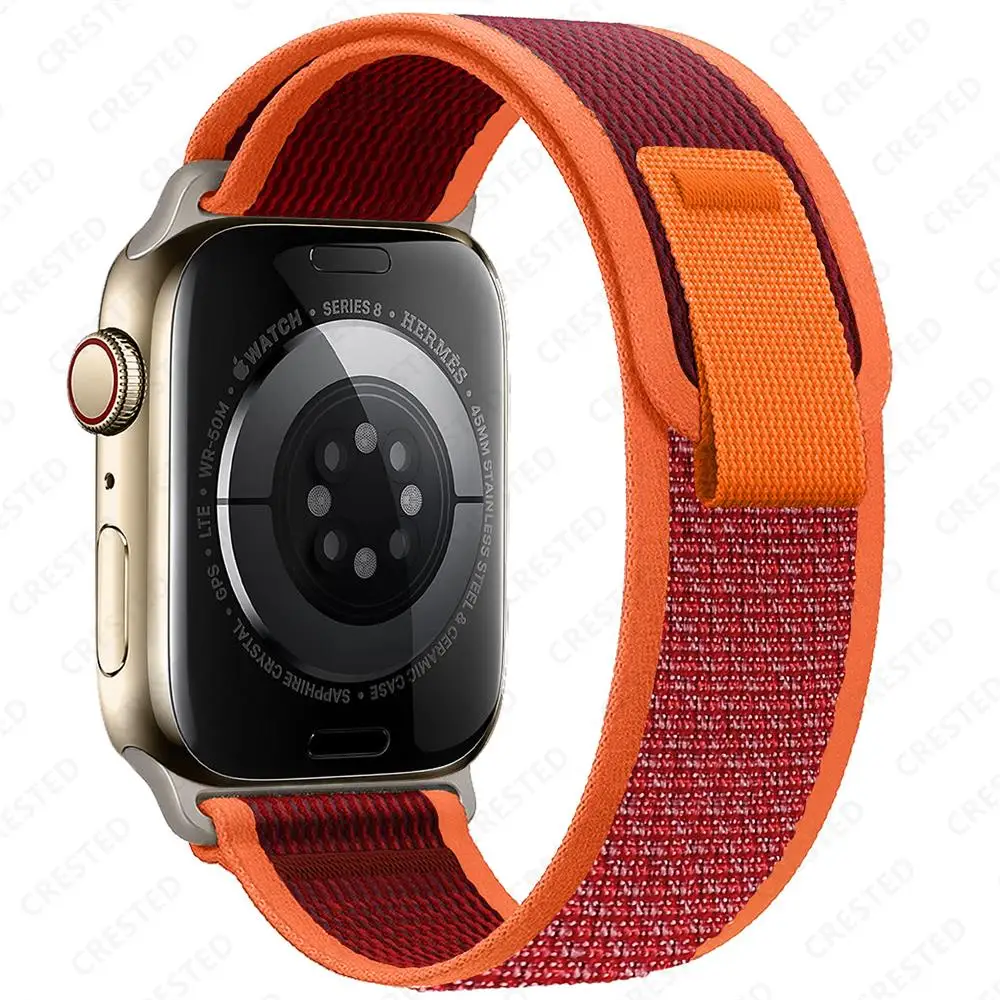 Trail Loop Strap für Apple Watch Ultra 3 2 Band 49 mm 46 mm 44 mm 45 mm 40 mm 41 mm 42 mm Correa Armband iWatch Serie 11 10 SE 9 8 7