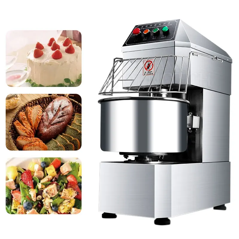 

20L 8Kg Automatic Dough Mixer 1500W Commercial Mixing Egg And Dough Double-Speed Double-Action Small Dough Mixer 220V