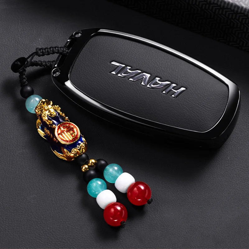 Autoschlüsseletui aus Zinklegierung für Great Wall Haval H6 Hover 2023 2024 2026 Schlüsselanhänger Fernbedienung Abdeckung Shell Gehäuse Halter Fob Zubehör – Detail 8