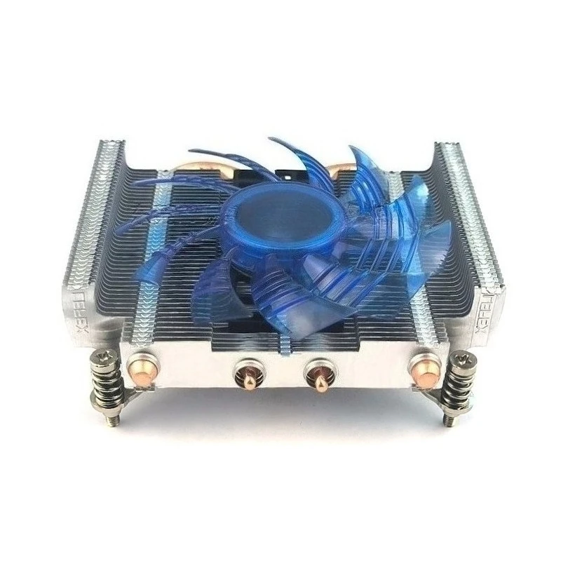 CPU Cooler Fan Computer X79 X99 Processor 2 Heat Pipe 4pin/PWM Compatible LGA2011-3 2066 115x1700