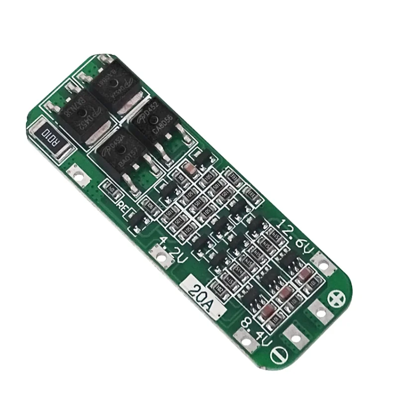 3S 20A Li-ion Lithium Battery 18650 Charger PCB BMS Protection Board For Drill Motor 12.6V Lipo Cell Module