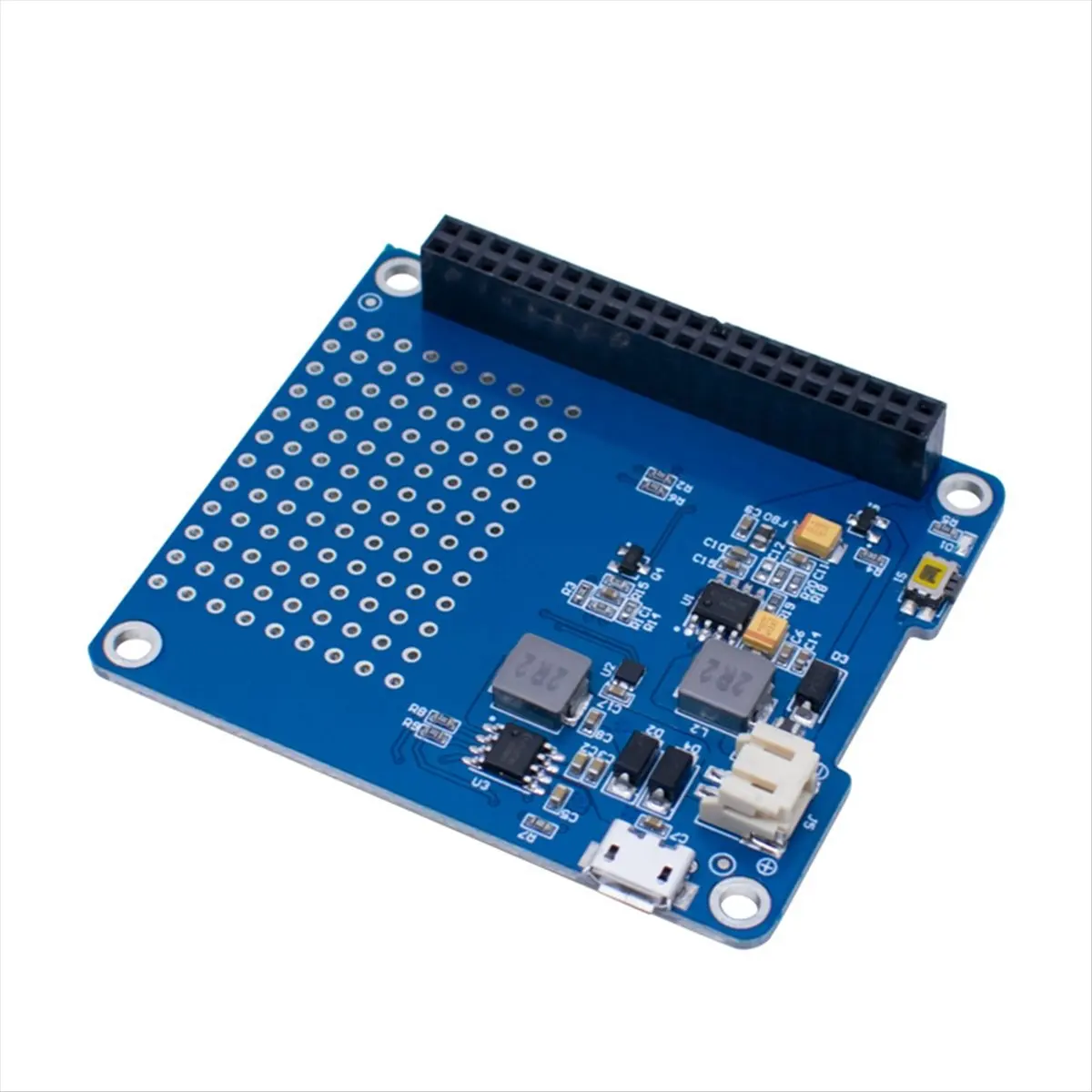 #02E Raspberry Pi UPS HAT,UPS HAT Board for Raspberry Pi 3B+ Lithium Battery Expansion Board (PCB)