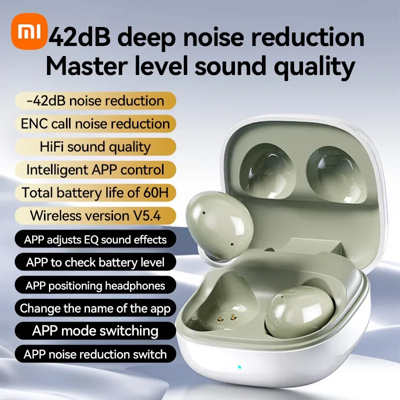 

XIAOMI MIJIA Wireless Earbuds ENC Noise Cancelling Headset In ear Headphone Waterproof Sport Earphone With Mic for Android IOS