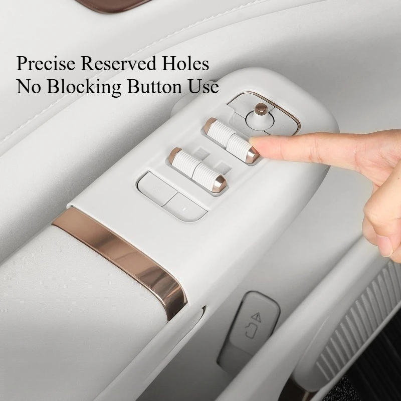 

Специальная декоративная наклейка-защита для панели переключателей стеклоподъемников Lynk & Co 900, аксессуары для стайлинга автомобиля