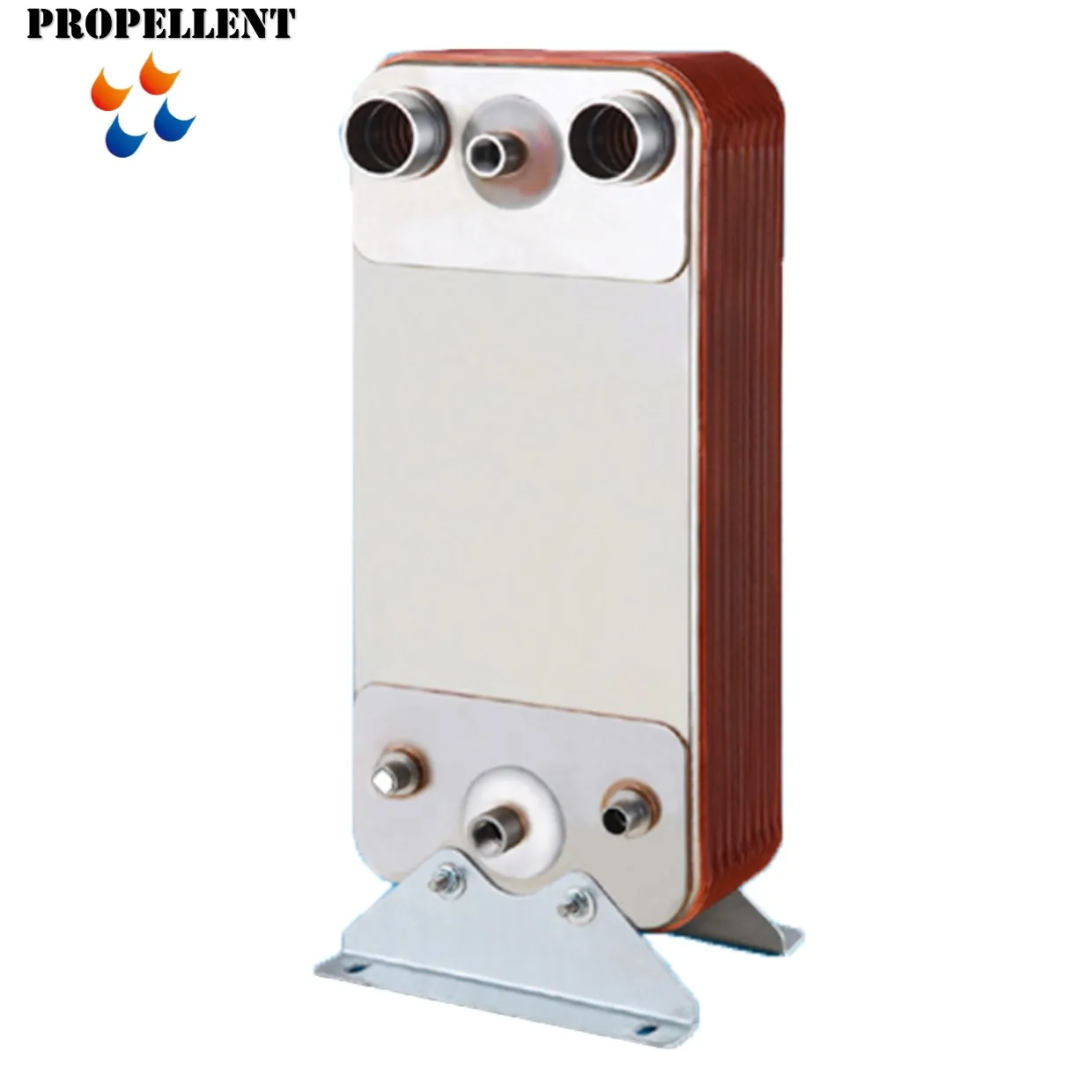 CB200 Brazed Plate Heat Exchanger for Food Marine Industry Steam Water Heater