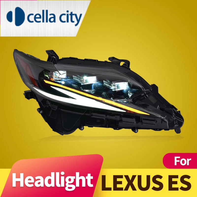 

Headlight Assembly for LEXUS ES 2015-2017 ES200 ES250 ES300 LED DRL LED Turn Signal LED Dual Beam Lens Automotive Accessories