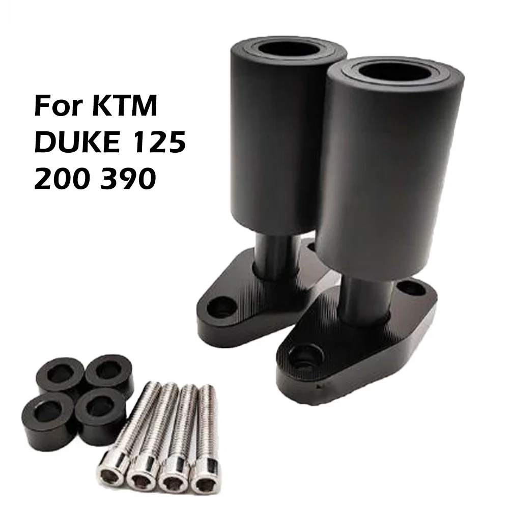 For KTM Duke 125 200 390 Motorcycle Frame Slider Falling Protector Crash Guard Side Bumper CNC Duke390 Duke200 Duke125