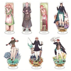Cartoon Peripheral Anime Hetalia Axis Powers Acrylic GAME Keychain Figure Model Keyring Plate Cosplay Toy for Gift