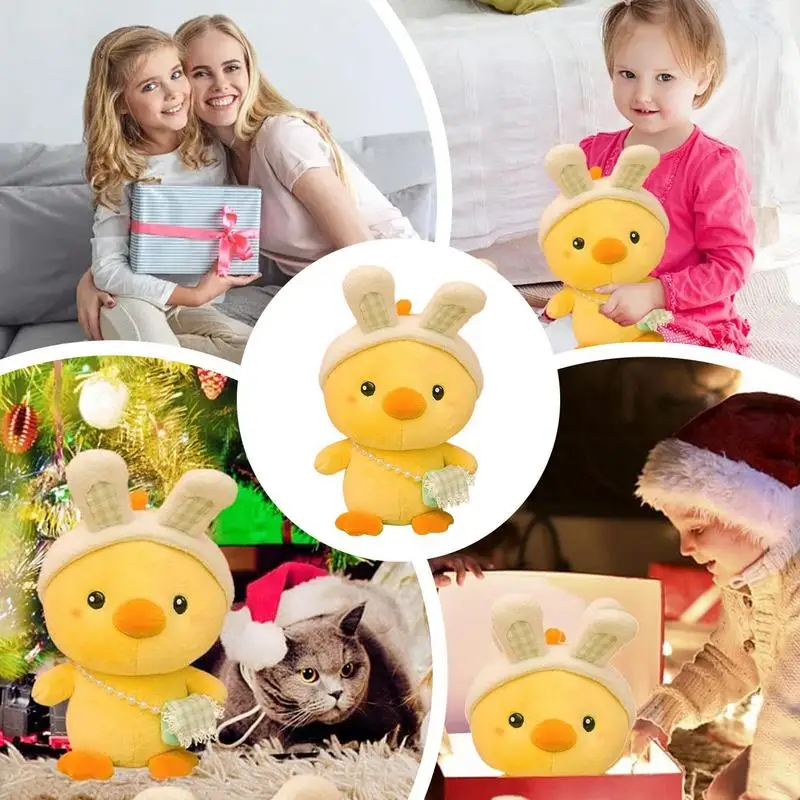 Oreiller en peluche jetable pour chambre à coucher et salon, petit animal en peluche, jouet à câliner, embellissement de pièce douce