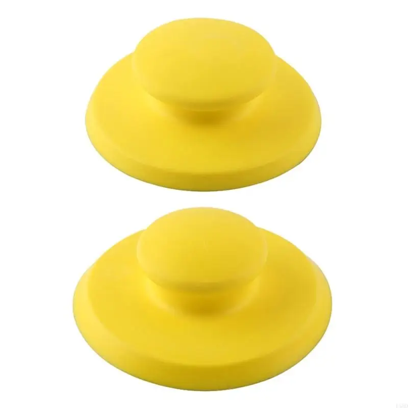 Versatile Yellow Polishing Pad Universal Polisher Attachment Detailing Tool for Automotive & Metal Oxidation Removal