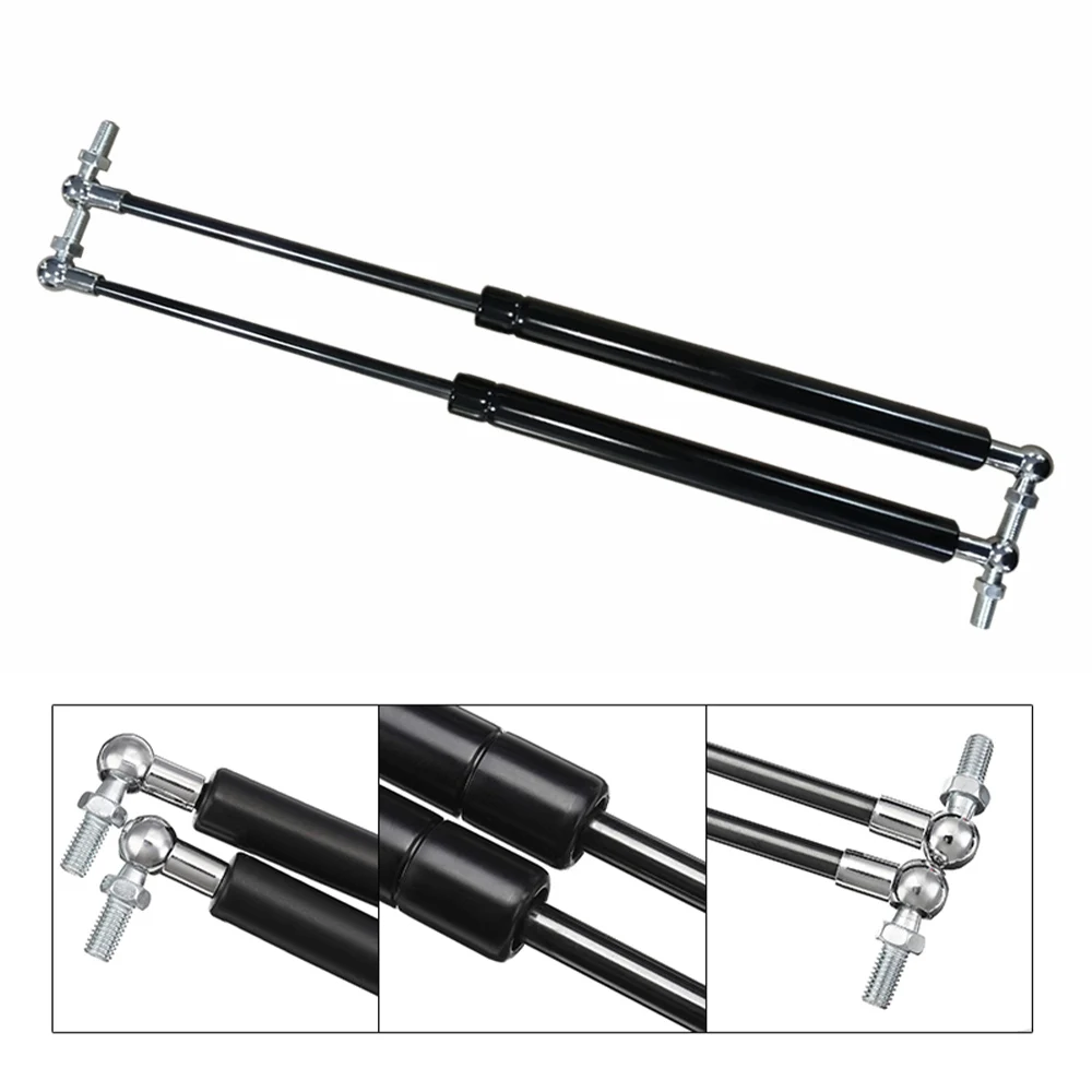 300MM 550MM Car Bonnet Gas Struts Strut 1200N Support Rods Universal Stainless Steel Spring Shock Lift Auto Accessories