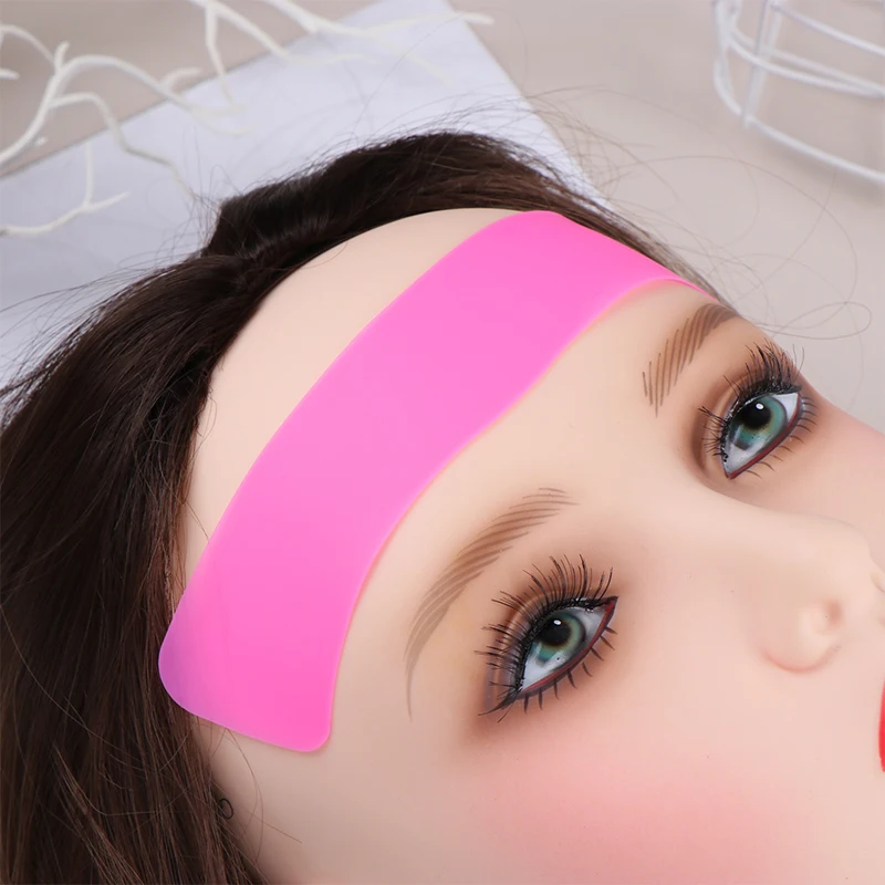 Eyelash Extension Forehead Sticker Pad Silicone Planting Graft Eyelashes Tray Stand Pallet Pad Lash Tray Holder Tool Accessories